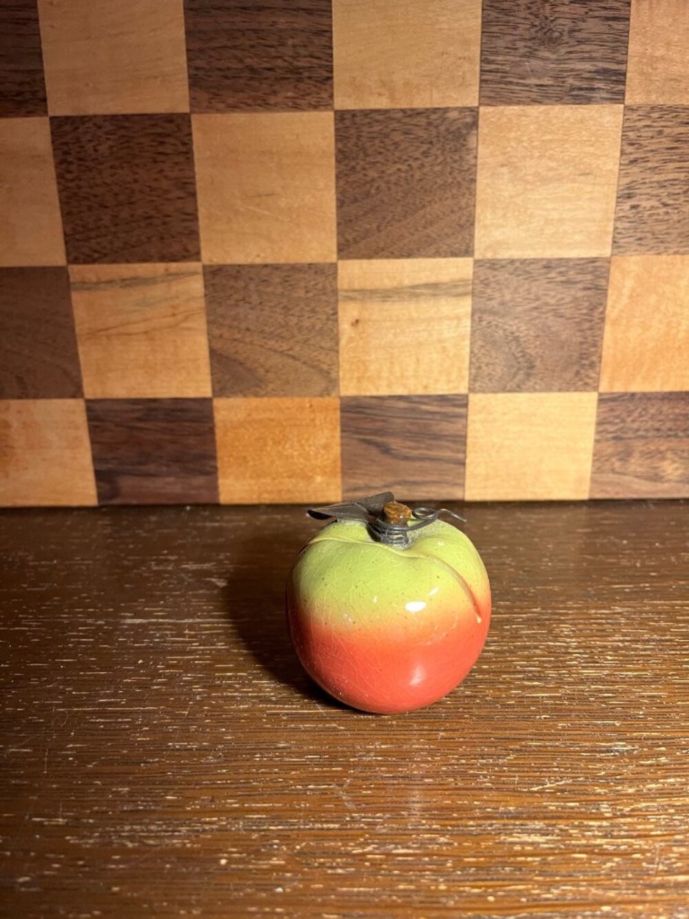 Apple for Holding Photo Recipe Card A752